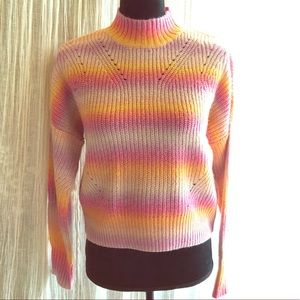 Rebecca Minkoff Cute Candy Colored Crop Sweater